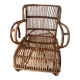 70s wicker armchair