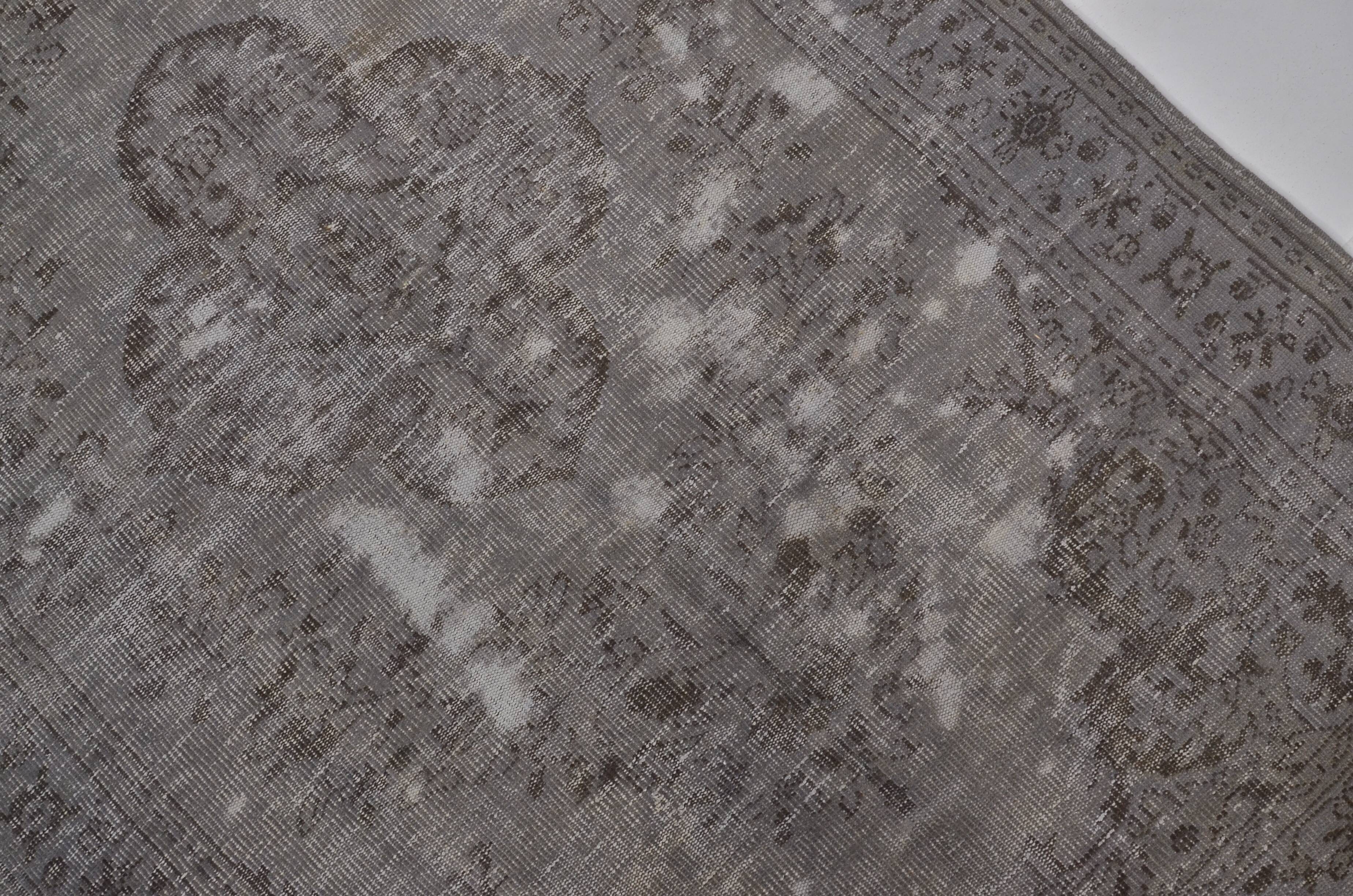 Grey Handknotted Area Rug sku 1510