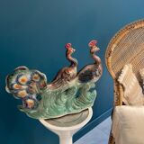 Peacock centerpiece