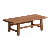 Table basse ancienne en orme – Table d’appoint primitive chinoise – circa 1900 #10