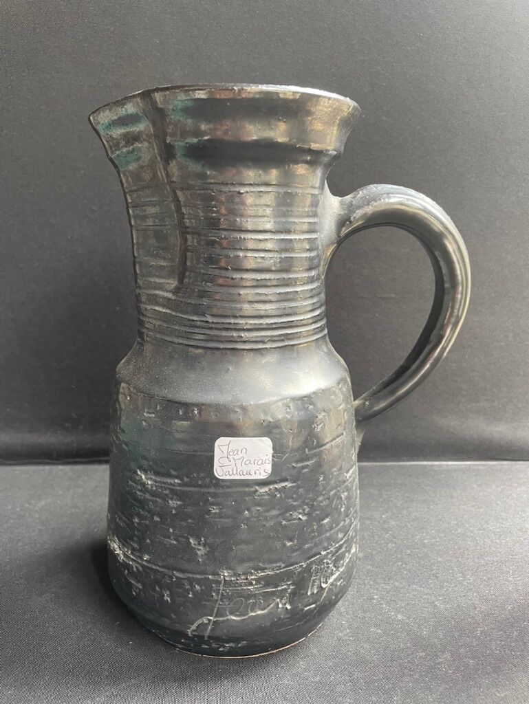 Ceramic pitcher Jean Marais (1913-1998)