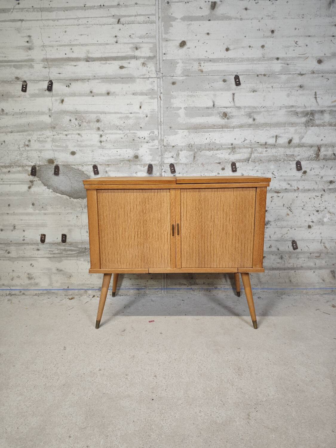 Old sewing machine cabinet