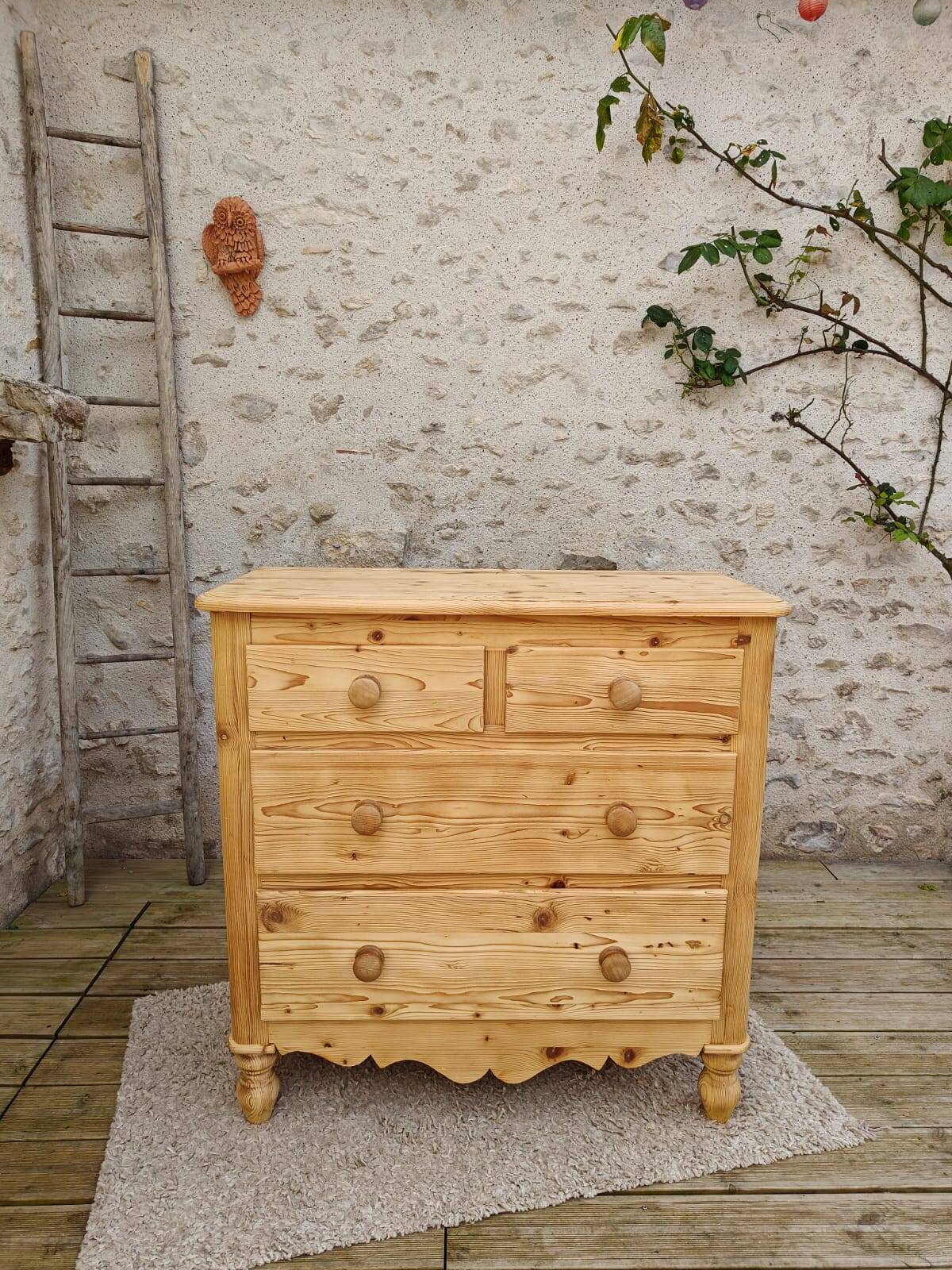 Commode anglaise Vintage