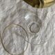 Large antique bronze candle holder 26 cm Louis XV style