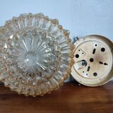 Prisma round ceiling lamp/wall lamp in vintage glossy glass