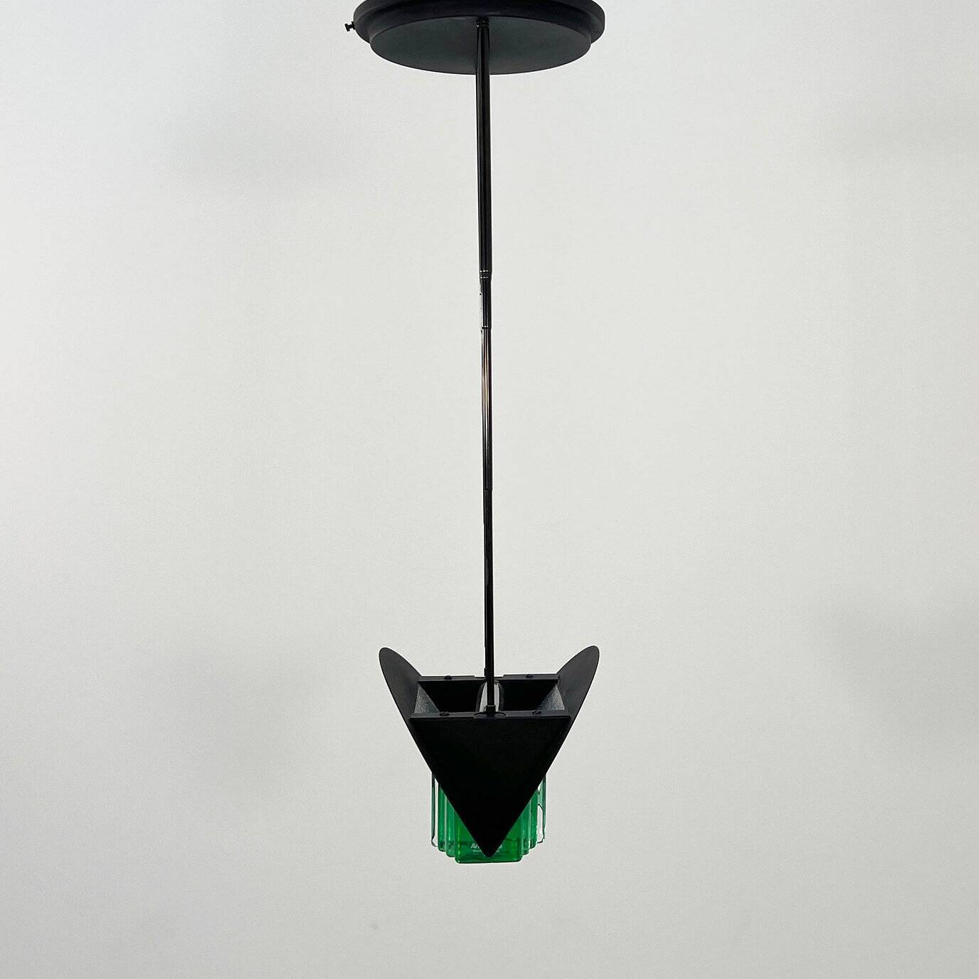 Postmodern Murano glass wall suspension by Mazzega, 1970
