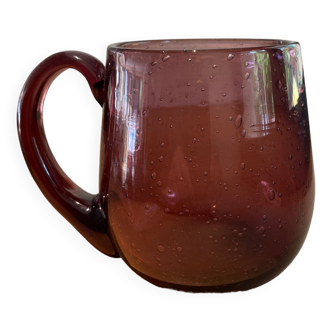 Biot glass mug