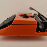 Typewriter brother 210 orange 1975