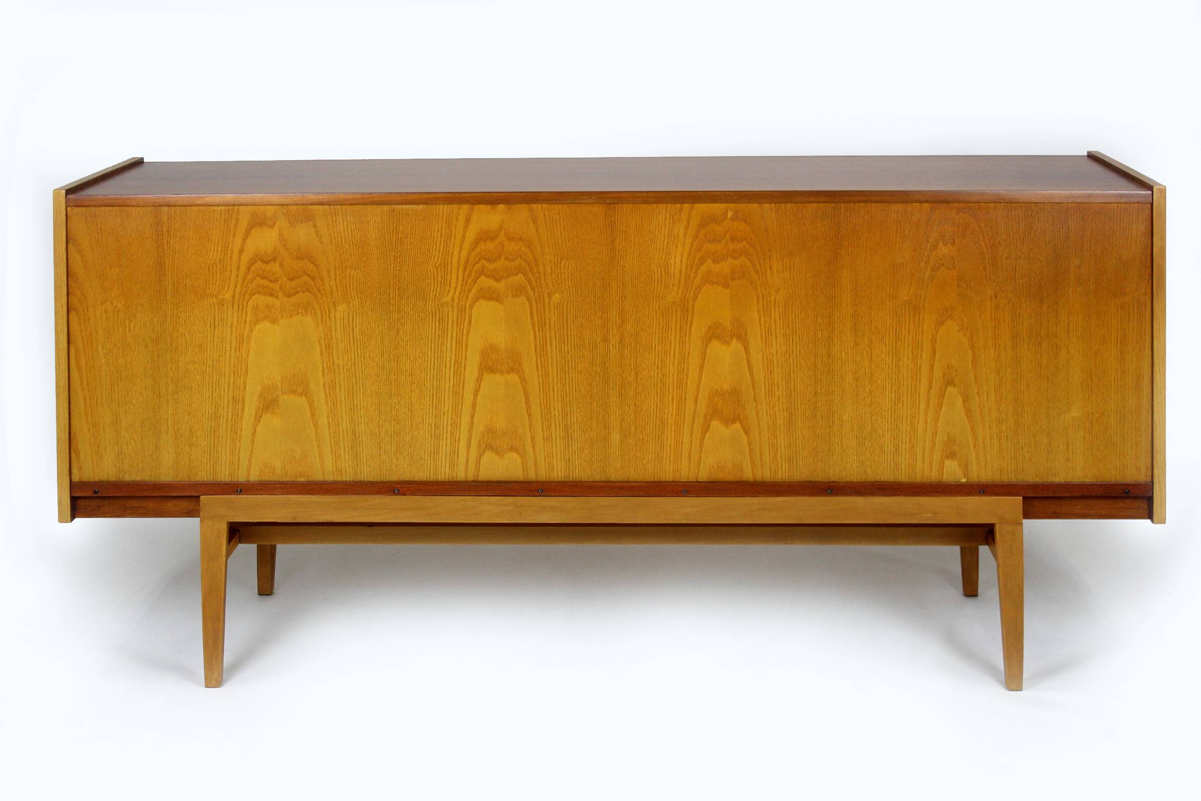 Restored Mid-Century Modern Sideboard in Mahogany and Ash. 1960s