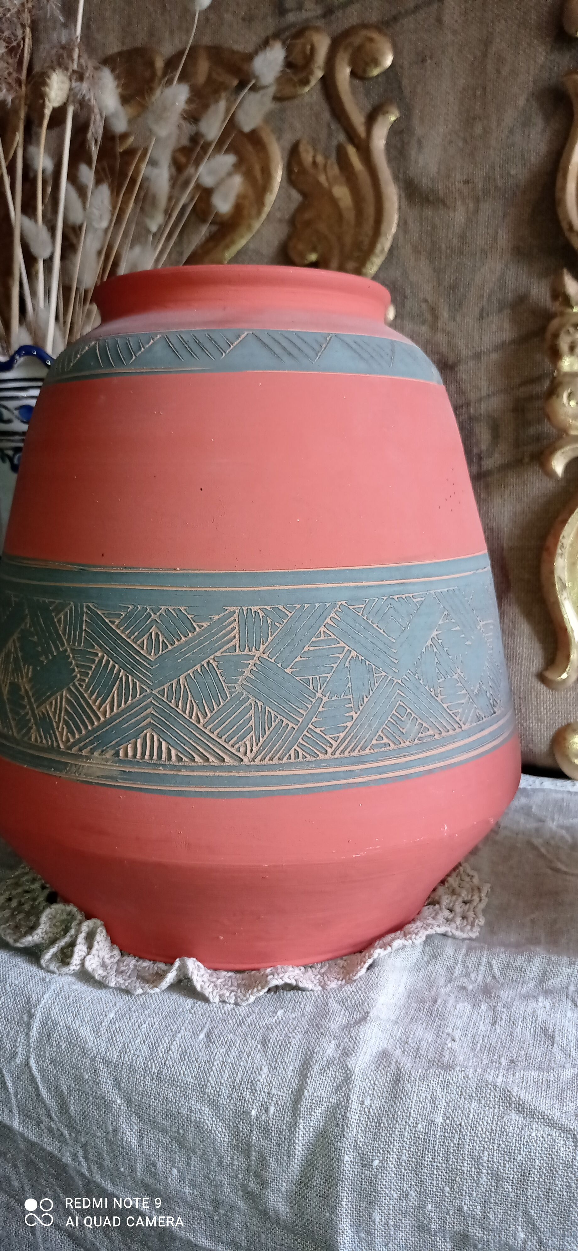 Sandstone vase