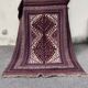 Old Afghan wool rug 270x186cm