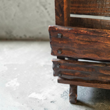 Brutalist magazine rack