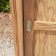 Parisian wardrobe 2 sliding doors fir raw wood