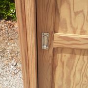 Armoire parisienne 2 portes coulissantes sapin bois brut