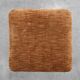 Art Deco Walnut Stool with Original Fabric, Italy 1920s