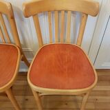 Series of 4 bistro chairs