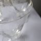 8 engraved crystal wine glasses with a floral design, Bohemia, early 20th century.