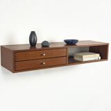 Teak Wall Console No. 132 by Kai Kristiansen for Aksel Kjersgaard, 1960s