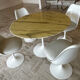 A complete marble table with tulip design for Knoll Saarinen.