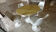 A complete marble table with tulip design for Knoll Saarinen.