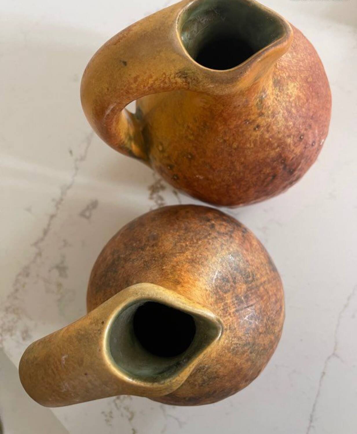 Stoneware jugs from Périgord pottery