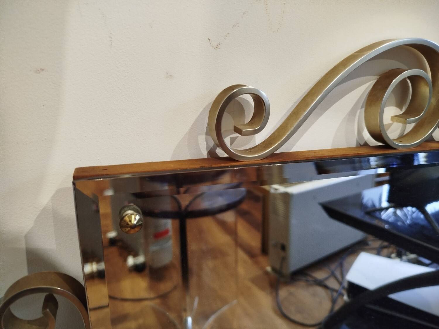 moustache mirror, 1950s