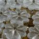 1960s/70s Ceiling Lamp Ernst Palme made of brass and glass, Germany