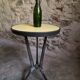 French Art Deco bistro table REX with a bakelite top, circa 1930.