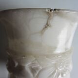Bedside lamp, to be placed in alabaster