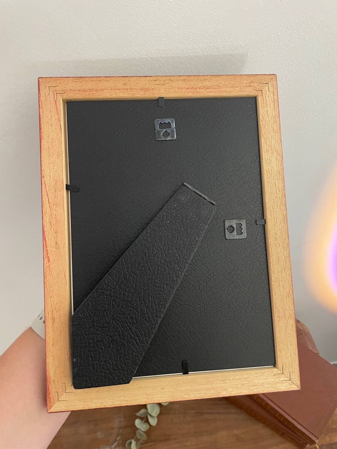 Orchid botanical illustration frame