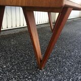 Peter Lovig Nielsen's Scandinavian teak boomerang desk from the 60s