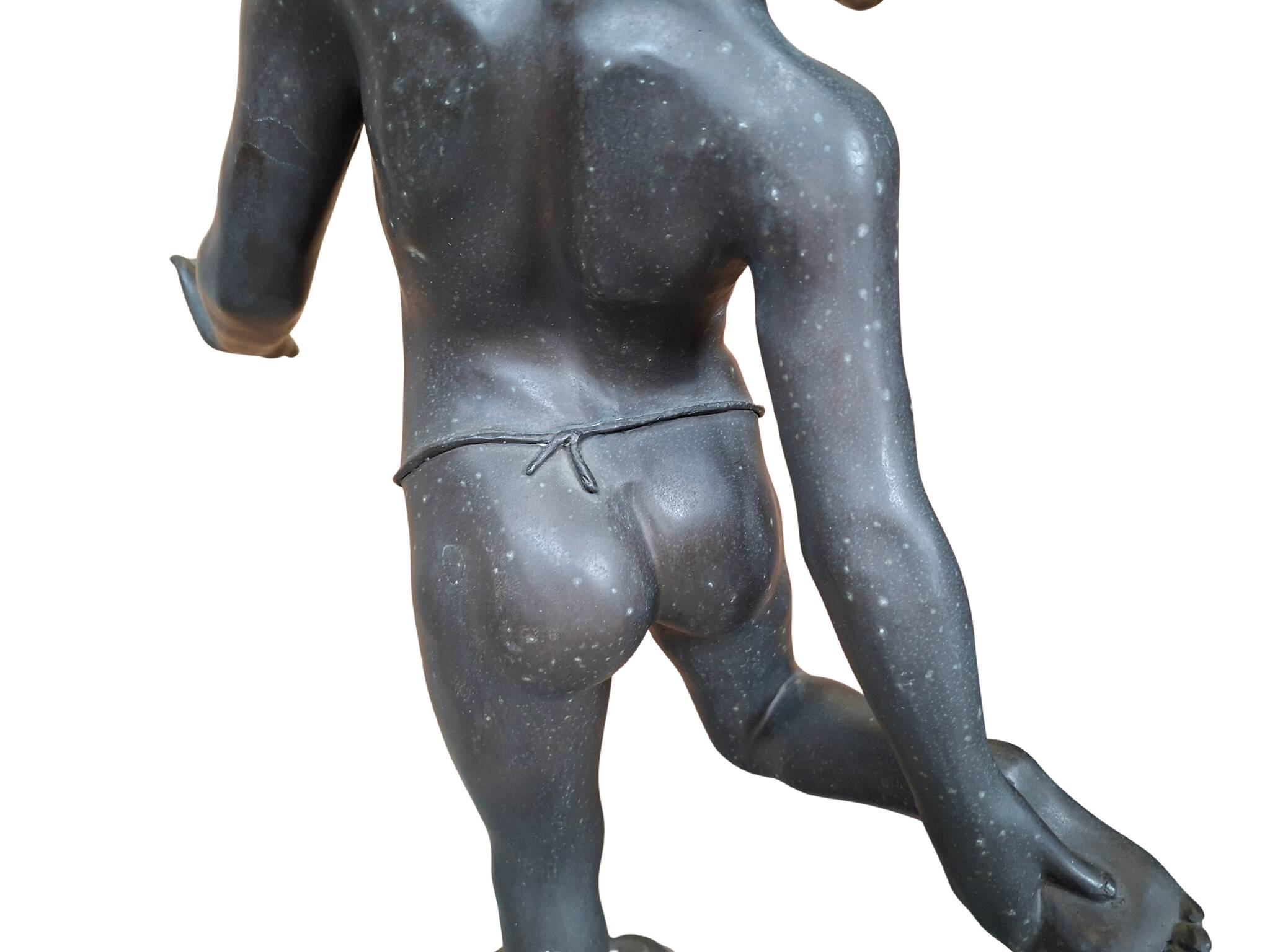 Splendida Scultura in Bronzo: "Il Bambino Morso dal Granchio" '90