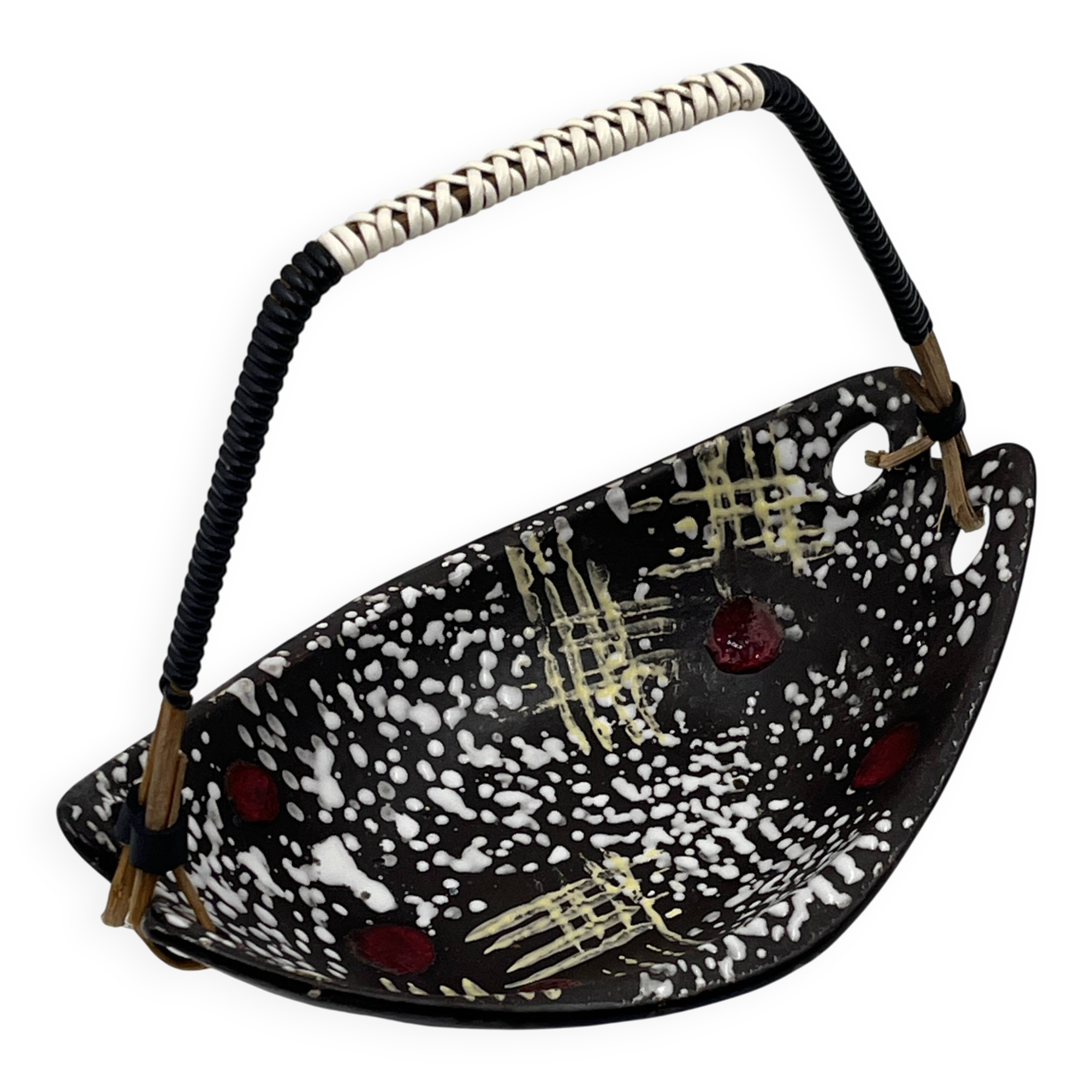 Carstens appetizer server, Hawaiian design