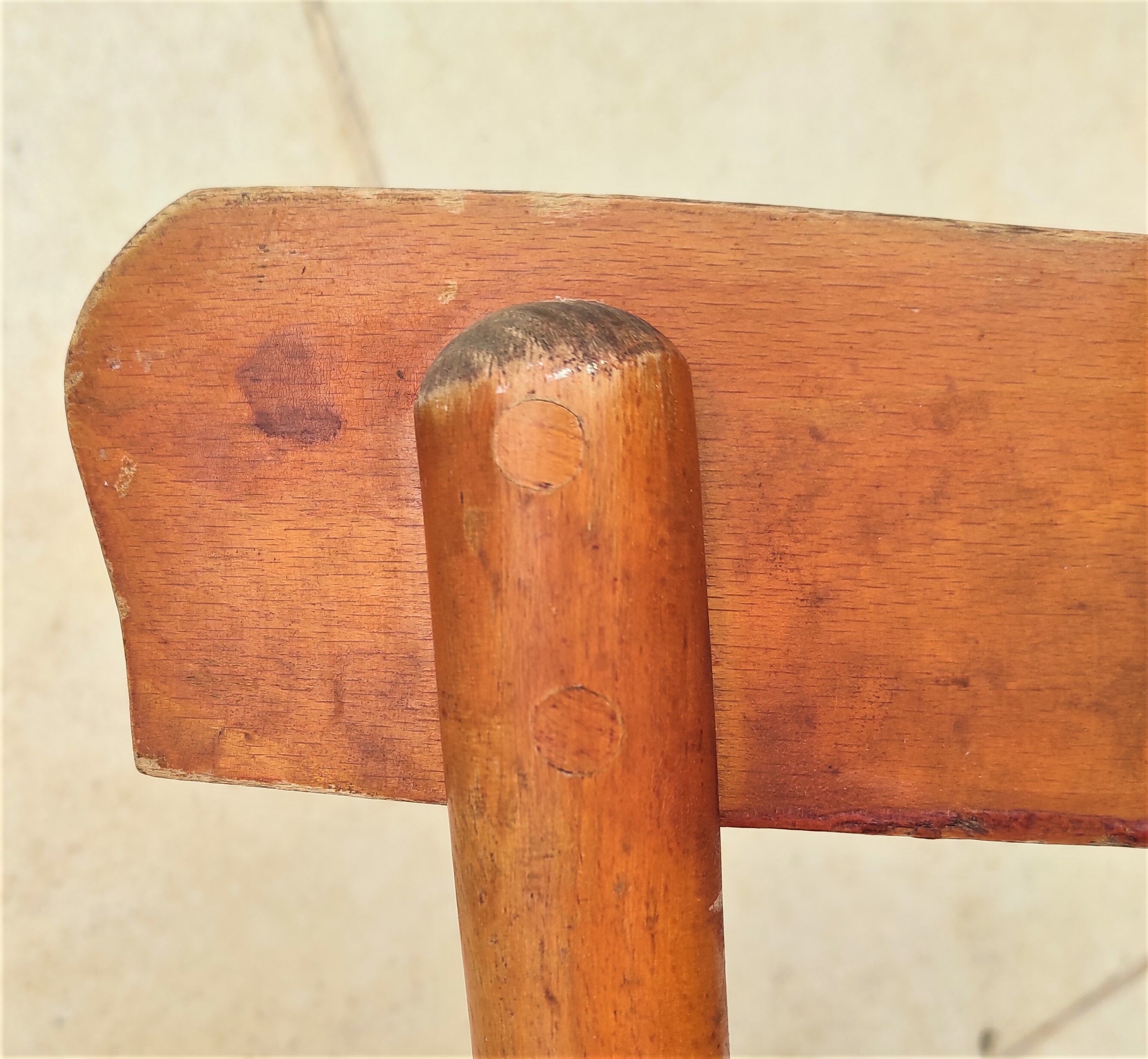 Pair of bistro chairs with bars