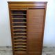 Atypical double curtain file cabinet