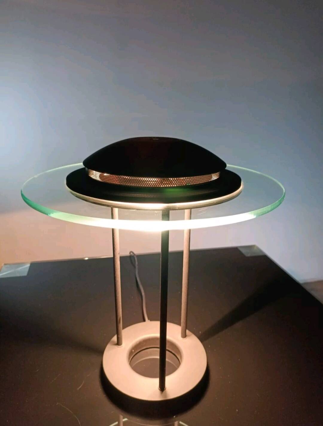 Saturn lamp by Robert Sonneman for G. Kovacs 1980