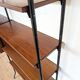 Free-standing teak bookshelf, Italy, 1960s