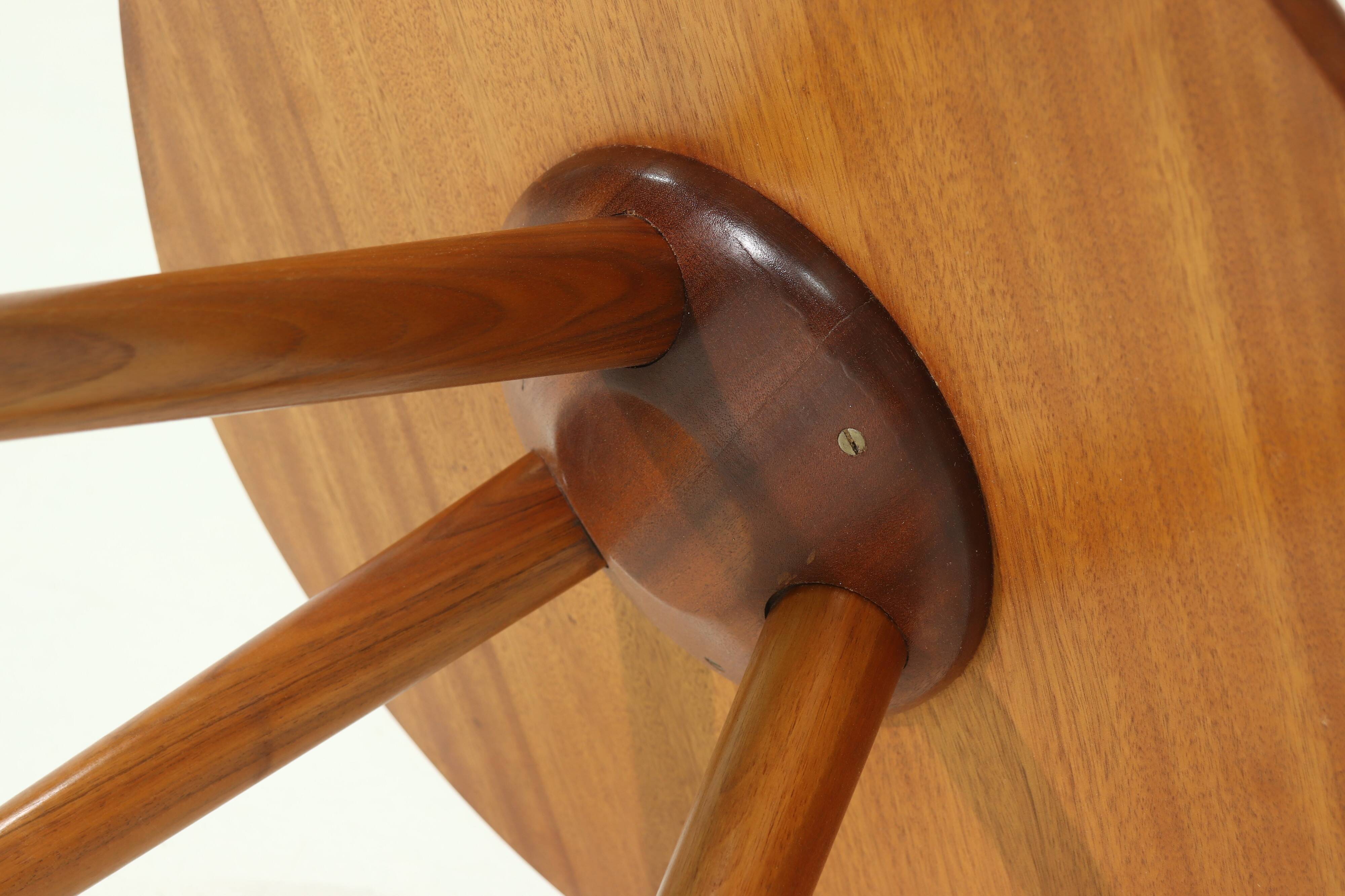 Sculptural Side Table by A. Patijn for Zijlstra Joure 1950s