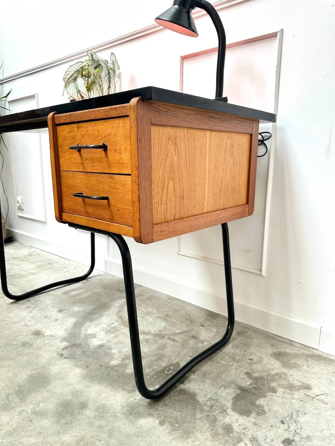 Vintage tubular desk