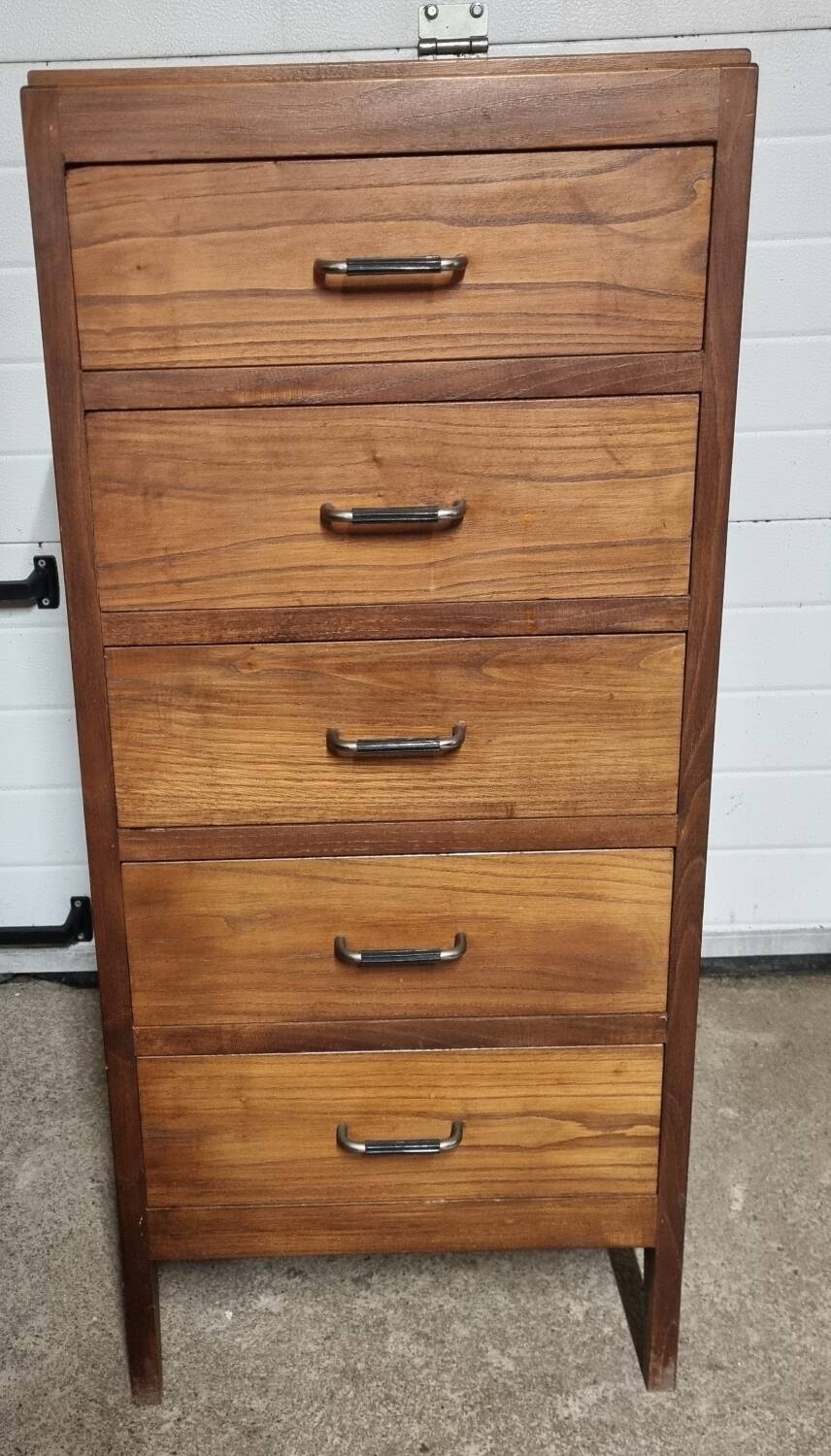 Chiffonnier, meuble 5 tiroirs
