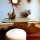 Table basse vintage travertin
