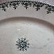 Large oval dish Terre de fer Hippolyte Boulenger H.b & Cie Gagny