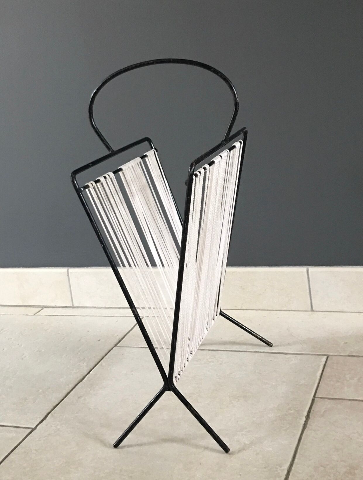 Vintage magazines rack