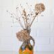 Vintage Wabi Sabi Ceramic Vase: West Germany 1970s Walther Gerhards
