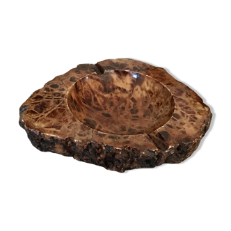 Vintage ashtray in agathe