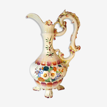Ceramic Bassano pitcher vase