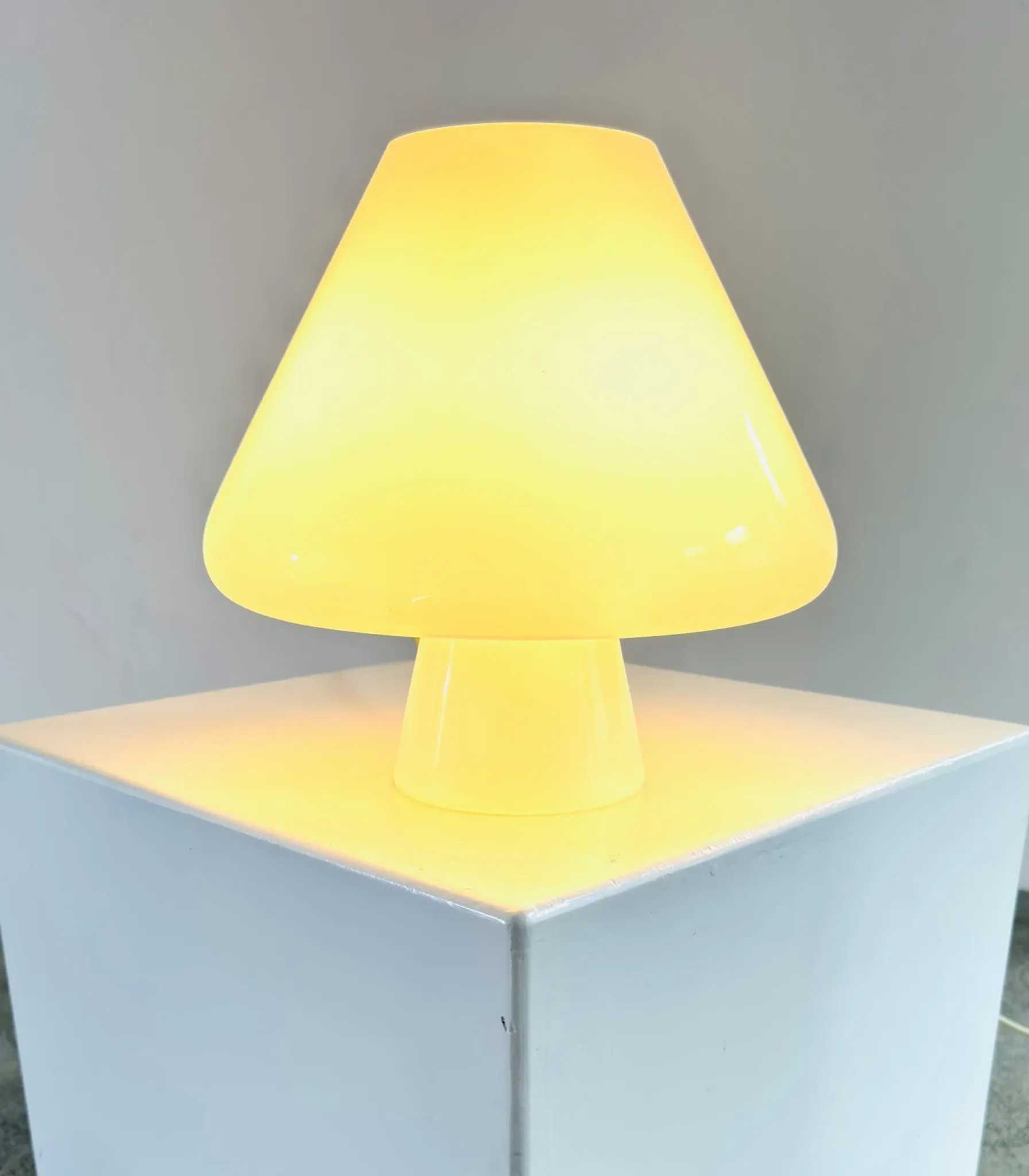 Murano Table Lamp By Venini, Italy, 1970S