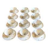 Service à café en porcelaine Royal Ivory Bohemia