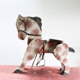50's wooden horse toy
