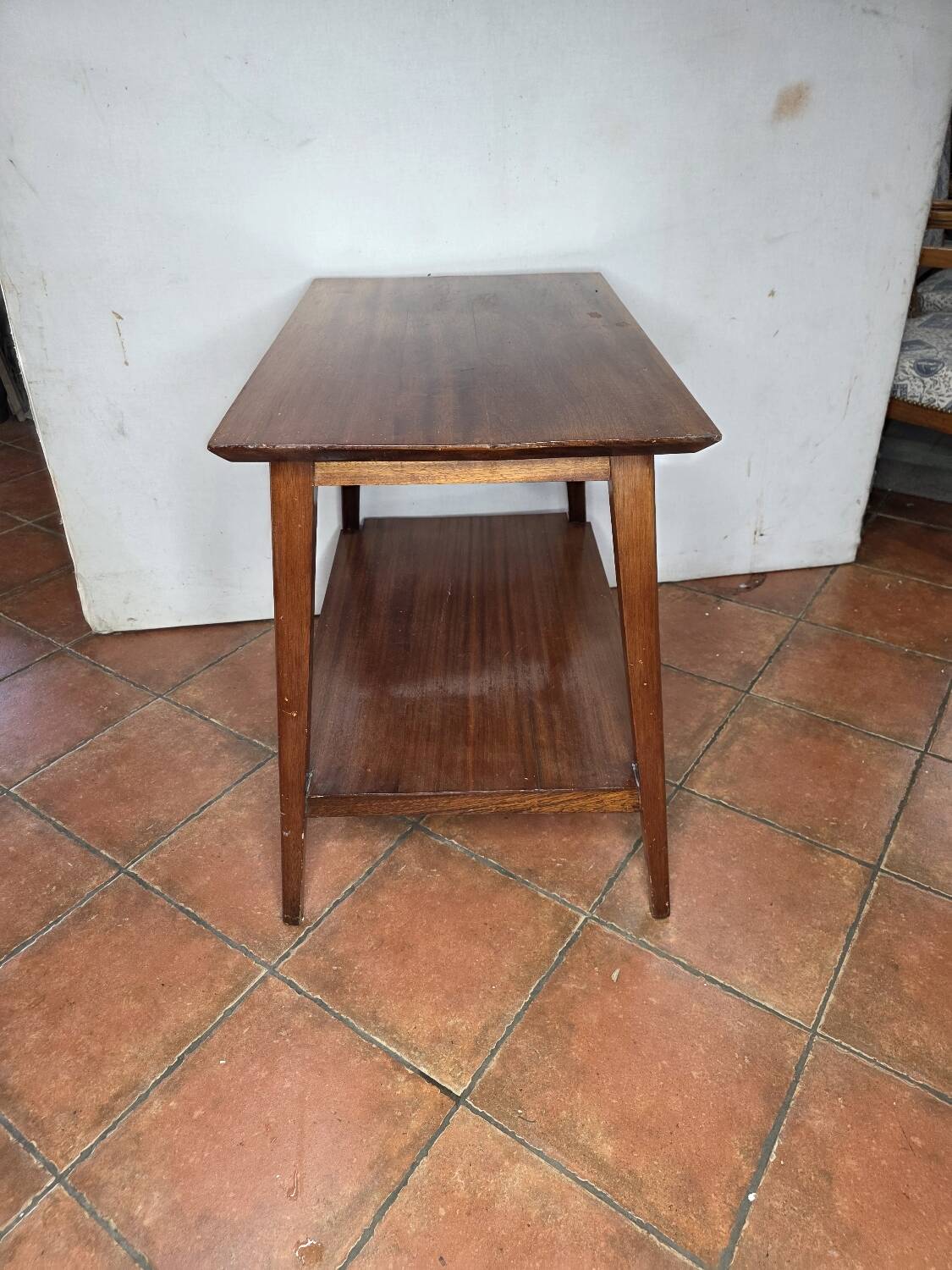 Vintage 1960s mahogany side table